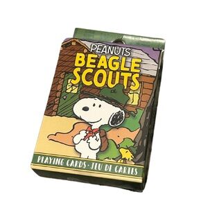 Peanuts Beagle Scouts Snoopy Playing Cards Deck | New